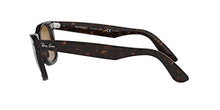 Load image into Gallery viewer, Ray-Ban unisex adult Rb2140 Original Wayfarer Polarized Sunglasses, Tortoise/Brown Polarized, 50 mm US
