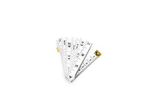 Load image into Gallery viewer, Soft Tape Measure Double Scale Body Sewing Flexible Ruler for Weight Loss Medical Body Measurement Sewing Tailor Craft Vinyl Ruler, Has Centimetre Scale on Reverse Side 60-inch（White）
