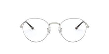 Load image into Gallery viewer, Ray-Ban RX3582V Metal Round Prescription Eyeglass Frames, Matte Silver/Demo Lens, 51 mm

