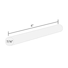 Load image into Gallery viewer, WS-12 Full Size 4" Wood Hot Glue Stick - 12 Pack
