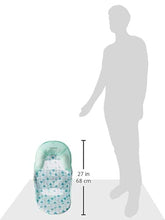 Load image into Gallery viewer, Summer Deluxe Baby Bather with Warming Wings (Green Triangle) - Bath Support for Use in the Sink or Bathtub - Includes 3 Reclining Positions
