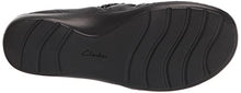 Load image into Gallery viewer, Clarks Women's Cora BraidShoe Loafer, Black Leather, 9
