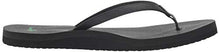 Load image into Gallery viewer, Sanuk Women's Yoga Joy Flip Flop,Black,8 M US
