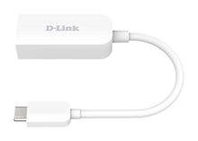 Load image into Gallery viewer, D-Link USB C to Ethernet Adapter, Type C to 2.5 Gigabit Ethernet LAN Network Adapter 2500 Mbps Wired Performance Windows Mac OS Dongle (DUB-E250)
