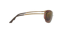 Load image into Gallery viewer, Ray-Ban Men's RB3542 Chromance Sunglasses, Shiny Brown/Brown Mirror Gold Polarized, 63 mm
