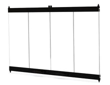 Load image into Gallery viewer, Fireplace Glass Door Set for Heatilator Fireplace Model# E36, E-36I, EC36, EC-36I, EL36, BC36R, BC36C (Black Finish)

