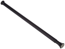 Load image into Gallery viewer, Amazon Basics Tension Curtain Rod, Adjustable 36-54" Width - Chrome, Classic Finial
