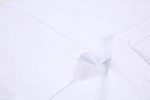 Load image into Gallery viewer, AOLIWEN Boy's Long Sleeve Button-Down Collared Dress Shirt Ruffle Shirts School Uniform Blouse White
