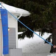 Load image into Gallery viewer, Avalanche! Snow Roof Rake Premium 1000 Package: Easy Snow Removal Combining Complete Original 500 with Rake Head with Wheels and Adapter for Easy Conversion for Better Access to Valleys
