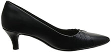 Load image into Gallery viewer, Clarks womens Linvale Crown Pump, Black Leather, 7.5 US
