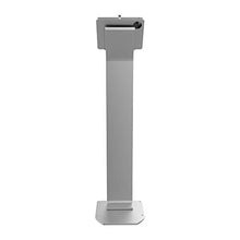 Load image into Gallery viewer, Locking Floor Stand - CTA Premium Locking Floor Stand Kiosk with Heavy-Duty Locking Enclosure and Frame for iPad 7th/ 8th/ 9th Gen 10.2", iPad Pro 11", Surface Go, Galaxy Tab S5E, &amp; More (PAD-PARAFS)
