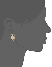 Load image into Gallery viewer, The 14K Gold Plating Simple Geometric Personality All-occasions Style Fashion Trend Earrings with S925 Silver Post for Girl/Boys Gifts Valentines/Birthday/ Anniversary / Mother’s Day
