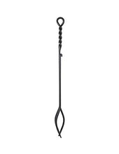 Load image into Gallery viewer, Minuteman International Rope Handle Single Tool, Fireplace Tongs, Standard 28-in, Black
