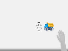 Load image into Gallery viewer, Green Toys Dumper Construction Truck Blue/ Yellow, 5.75x7.5x5.5, count of 2
