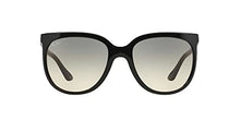 Load image into Gallery viewer, Ray-Ban Women's RB4126 Cats 1000 Eye Sunglasses, Black/Grey Gradient, 57 mm
