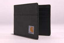 Load image into Gallery viewer, Carhartt Men's Billfold Wallet, legacy black, One Size
