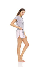Load image into Gallery viewer, PURE CHAMP Sleepwear Pajama Set for Women – 4-Pcs Shorts and Shirt Pj Womens Sleepwear
