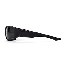 Load image into Gallery viewer, Dockers Men's Gavin Sunglasses Polarized Wrap, Black, 57mm
