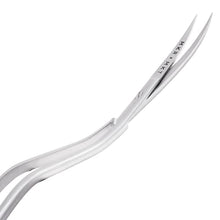 Load image into Gallery viewer, MAKER AND MARKET Applique Long Thin Needlepoint Blade 6.1 Inch - Double Bent Curved Offset Handle Scissors with Sheath Sleeve for Embroidery, Fabric, Thread, Knitting, Sewing, Arts &amp; Craft (Satin)
