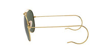 Load image into Gallery viewer, Ray-Ban unisex adult Rb3030 Outdoorsman I Sunglasses, Gold/Green, One Size US
