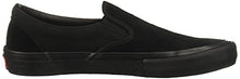 Load image into Gallery viewer, Vans Men's Slip-On Pro Skate Shoe Blackout 8.5
