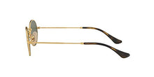 Load image into Gallery viewer, Ray-Ban unisex adult Rb3547n Flat Lens Sunglasses, Gold/Green, 51 mm US
