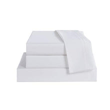 Load image into Gallery viewer, Bed Sheet Set Queen Size Sheets 4 Pieces, 600 Thread Count 100% Supima Cotton Sheets, Soft &amp; Silk Sateen Weave, Fits Mattress Up to 18" ,Deep Pocket, Breathable &amp; Fade Resistant

