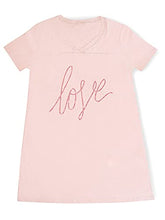 Load image into Gallery viewer, Smart &amp; Sexy Women's V-Neck Oversized Sleep Shirt, Blushing Rose (Love), M
