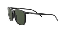 Load image into Gallery viewer, Ray-Ban Men's RB4387 Sunglasses, Black/Green, 56 mm
