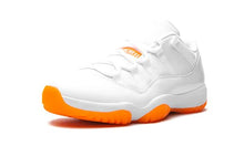 Load image into Gallery viewer, Nike Women's Air Jordan 11 Low WMNS Bright Citrus, White/Bright Citrus, 7.5W

