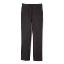 Load image into Gallery viewer, French Toast Boys' Adjustable Waist Relaxed Fit Pant (Standard &amp; Husky), Dark Black, 7
