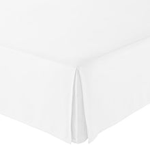 Load image into Gallery viewer, AmazonBasics Pleated Bed Skirt - Queen, Bright White &amp; Lightweight Super Soft Easy Care Microfiber Sheet Set with 16" Deep Pockets - Queen, Bright White
