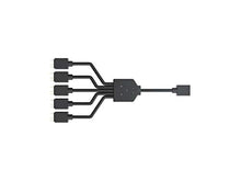 Load image into Gallery viewer, Cooler Master 1-to-5 ARGB Splitter Cable / 5V - Support 3-pin Addressable RGB - LED Sync Cable for MasterFan/MasterLiquid ARGB Series Support(ARGB 1-to-5 Splitter)
