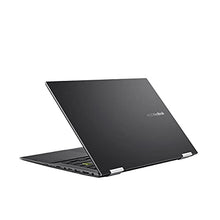 Load image into Gallery viewer, ASUS VivoBook Flip 14 Thin and Light 2-in-1 Laptop, 14” FHD Touch, 11th Gen Intel Core i3-1115G4, 4GB RAM, 128GB SSD, Thunderbolt 4, Fingerprint, Windows 10 Home in S Mode, Indie Black, TP470EA-AS34T

