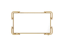 Load image into Gallery viewer, Linon Gina Mid-Century Bar Cart, Gold
