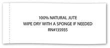 Load image into Gallery viewer, DII Jute Burlap Collection Kitchen Tabletop, Table Runner, 14x72, Blue Double Stripe

