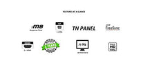 Load image into Gallery viewer, Acer KG271 bmiix 27" Full HD (1920 x 1080) TN Monitor with AMD FREESYNC Technology (2 x HDMI &amp; VGA Port),Black
