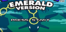 Load image into Gallery viewer, Pokemon Emerald Version gba Game Only Reproduction in Clear Case [Gameboy Advance] (USA)
