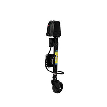Load image into Gallery viewer, Seachoice 52041 Electric Jack with Caster and 7-Way Connector – Max Load 1,500 Pounds – 6 Inch Wheel Size – 10 Inches of Travel – Black
