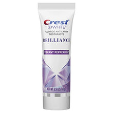 Load image into Gallery viewer, Crest 3D White Brilliance Toothpaste, Vibrant Peppermint, 3.9 Oz (Pack of 3)
