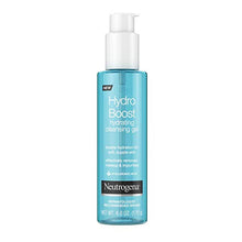 Load image into Gallery viewer, Neutrogena Hydro Boost Lightweight Hydrating Facial Cleansing Gel for Sensitive Skin, Gentle Face Wash &amp; Makeup Remover with Hyaluronic Acid, Hypoallergenic &amp; Non Comedogenic, 6 oz
