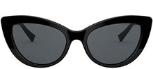Load image into Gallery viewer, Versace Woman Sunglasses, Black Lenses Acetate Frame, 54mm
