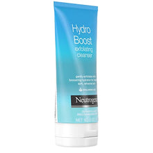 Load image into Gallery viewer, Neutrogena Hydro Boost Gentle Exfoliating Facial Cleanser with Hyaluronic Acid, Non-Comedogenic Oil-, Soap- &amp; Paraben-Free Daily Face Wash, 5 oz (Pack of 3)
