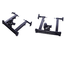 Load image into Gallery viewer, BalanceFrom Bike Trainer Stand Steel Bicycle Exercise Magnetic Stand with Front Wheel Riser Block, Black
