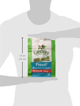 Load image into Gallery viewer, GREENIES Regular Natural Dog Dental Care Chews Oral Health Dog Treats Fresh Flavor, 12 oz. Pack (12 Treats)
