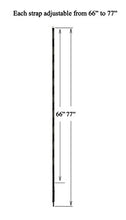 Load image into Gallery viewer, Perfect Curve CapRack18 Over-The-Door Hat Rack and Organizer |Baseball Cap Rack |Hat Rack Stand |Over The Door Hat Rack |Hat Rack For Door |Hat Rack For Closet |Two Straps |Holds Up To 18 Caps |Black
