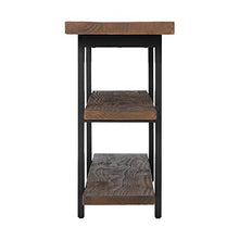 Load image into Gallery viewer, Alaterre Furniture Sonoma 48 inch L Reclaimed Wood Media/Console Table with 2 Shelves, Natural
