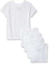 Load image into Gallery viewer, Hanes Boys' EcoSmart Tagless T-Shirts, 5-Pack White
