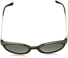 Load image into Gallery viewer, Versace Womens Metal Mesh Collection Sunglasses (VE4330) Black/Grey Plastic,Nylon - Non-Polarized - 53mm
