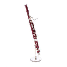 Load image into Gallery viewer, Broadway Gift Miniature Bassoon Shaped 3 inch Acrylic Small Decorative Tabletop Figurine
